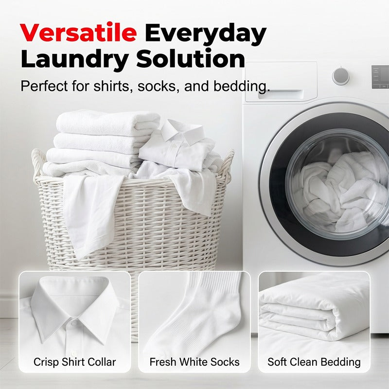 Deep Cleaning Laundry Whitening Sheets Powerful Stain Remover Brightening Fabric Laundry Cleaning Sheets