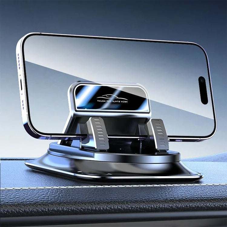 360° Car Phone Holder – Rock-Solid Suction, Fits All Phones