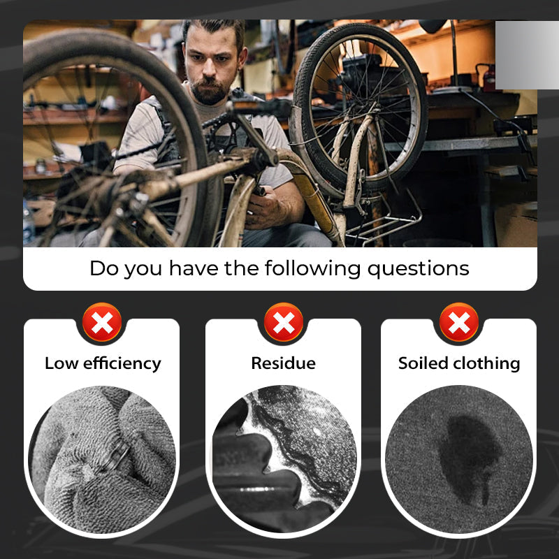 Bike Chain Scrubber – Deep Grease Removal, Cleans Internal Links & Easy-to-Use Ergonomic Design