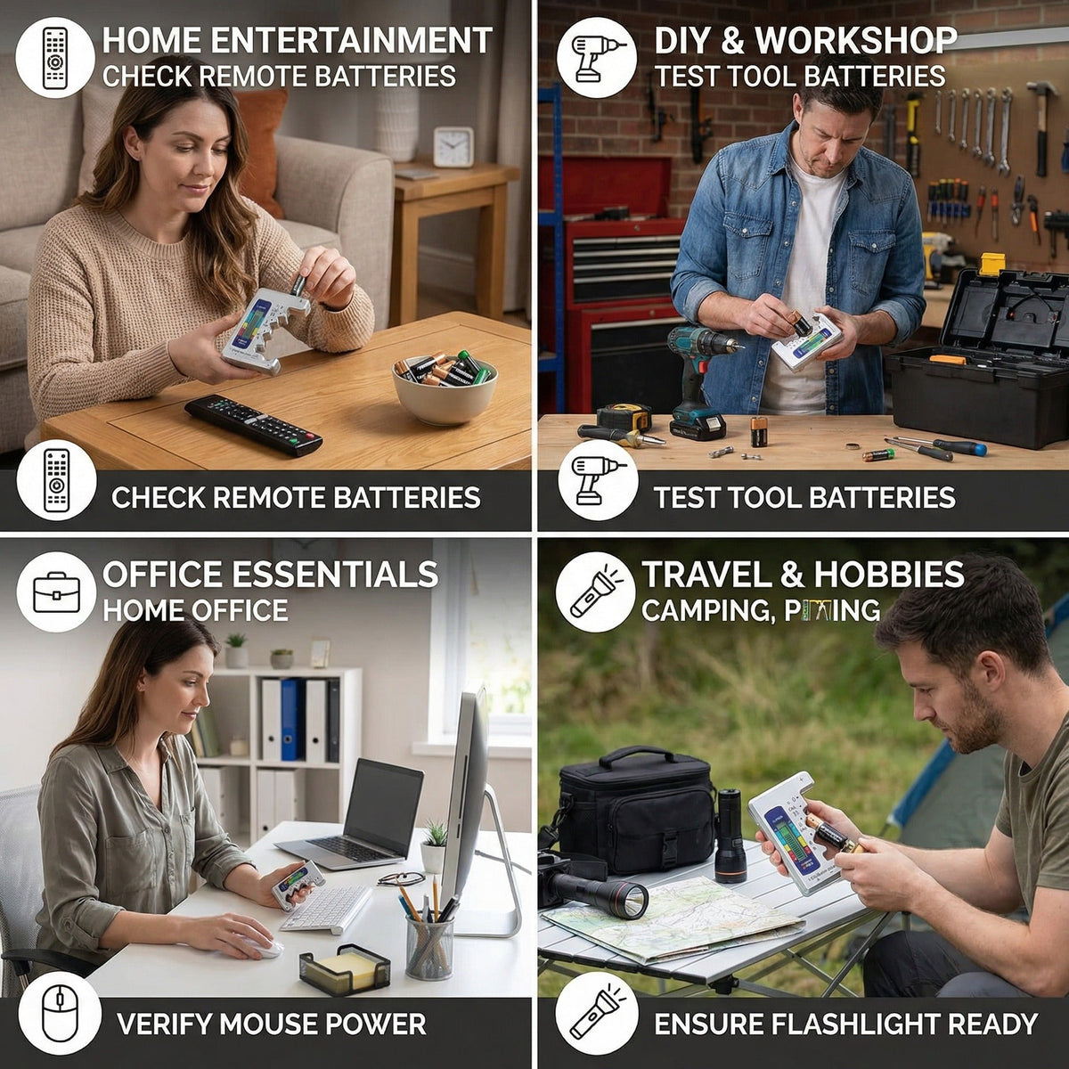 ⚡Battery Tester Makes Your Life Easier