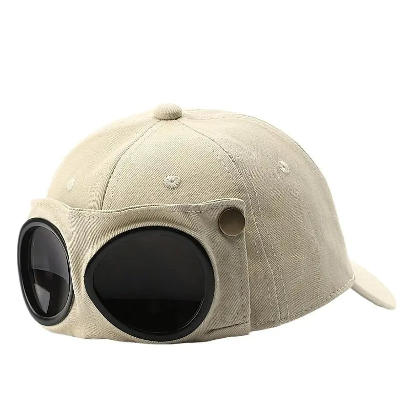Versatile Goggle Pilot Baseball Cap