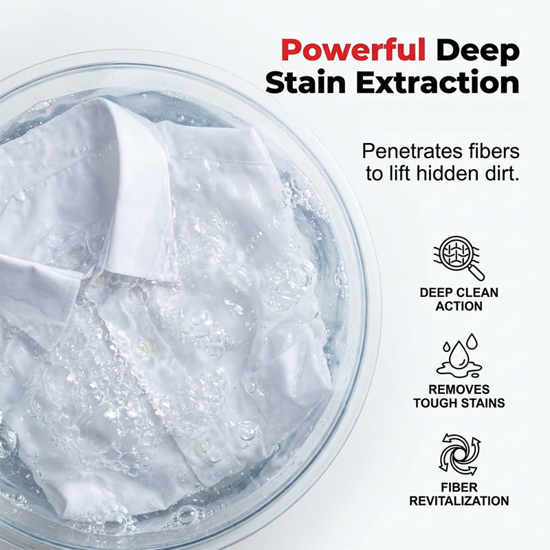 Deep Cleaning Laundry Whitening Sheets Powerful Stain Remover Brightening Fabric Laundry Cleaning Sheets