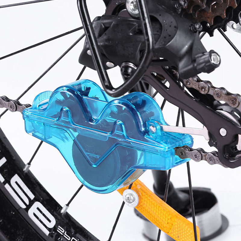 Bike Chain Scrubber – Deep Grease Removal, Cleans Internal Links & Easy-to-Use Ergonomic Design