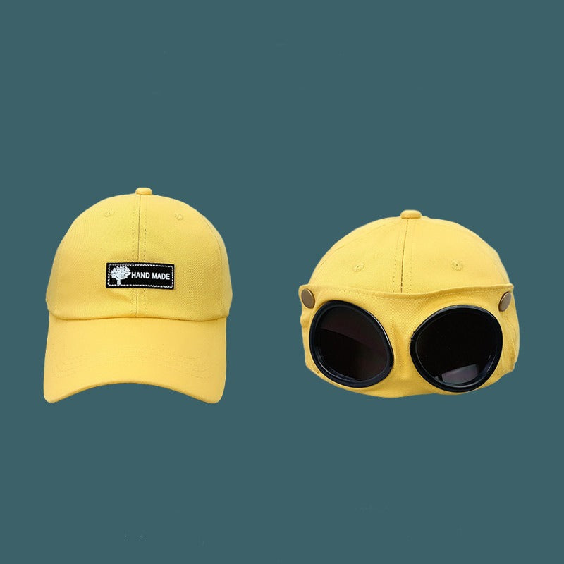 Versatile Goggle Pilot Baseball Cap