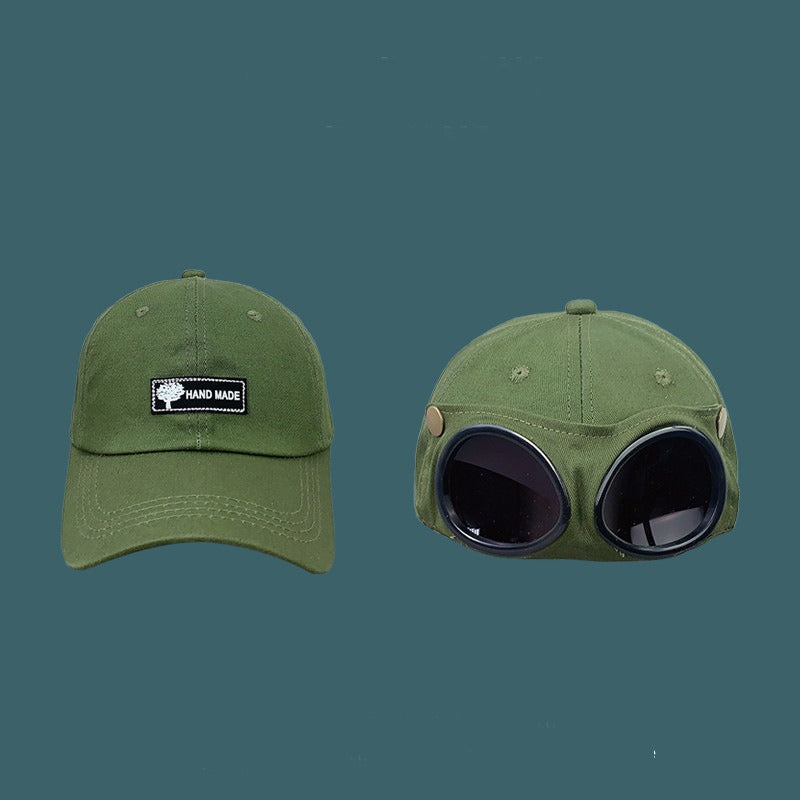 Versatile Goggle Pilot Baseball Cap
