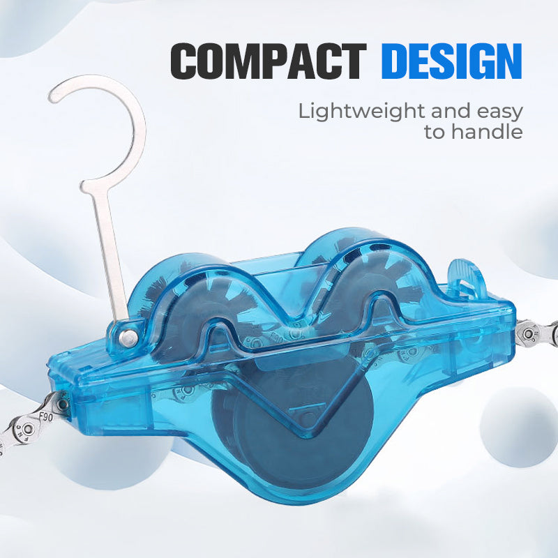 Bike Chain Scrubber – Deep Grease Removal, Cleans Internal Links & Easy-to-Use Ergonomic Design