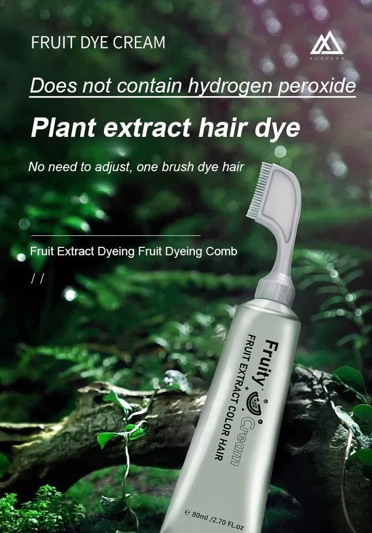 Fruit Essence Hair Dyeing Comb