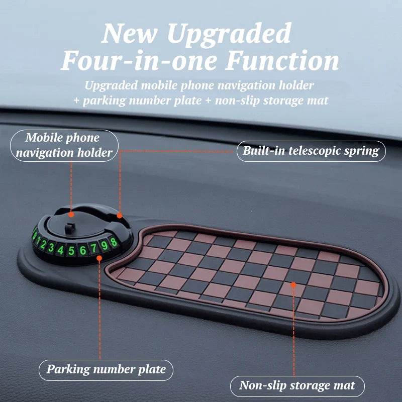 Very strong and stable multifunctional car anti-slip mat