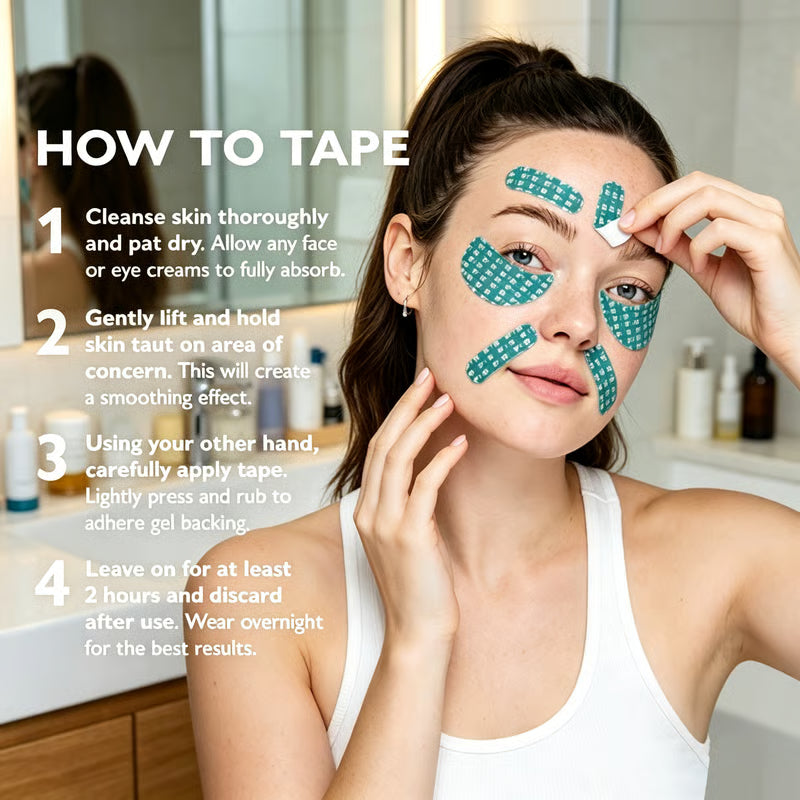 Skinjection Infused Face + Eye Tape