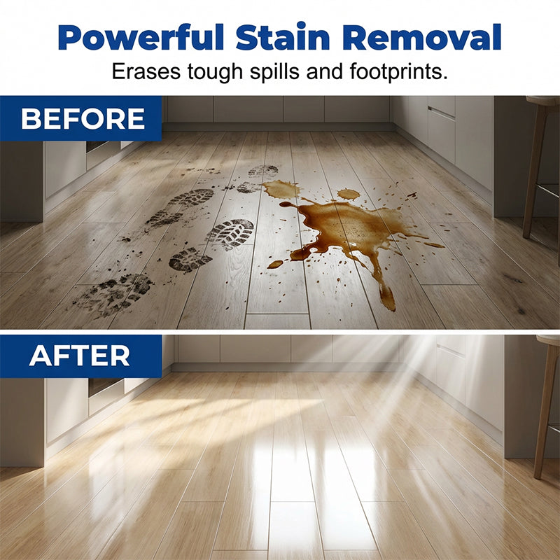 Water‑Soluble Floor Sheets – Just drop in water, no measuring. Cleans & shines all floors. Safe & streak‑free. 60 sheets pack. Your daily helper. 🧹💧