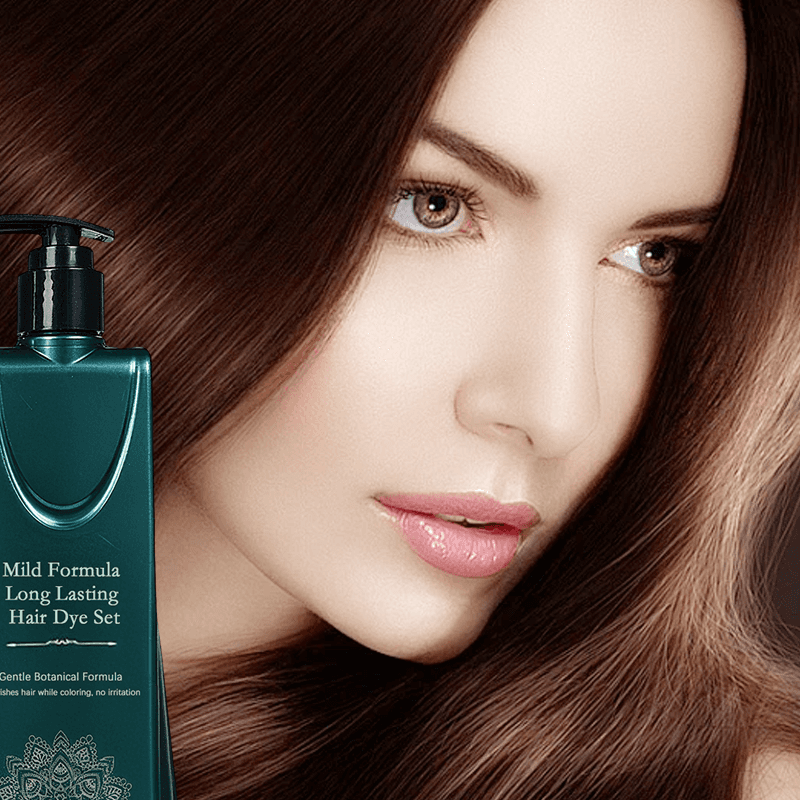 Gentle formula for long-lasting hair dye