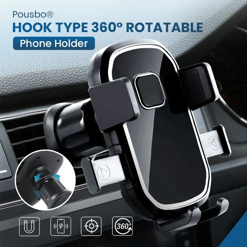 Hook Type 360° Rotatable Phone Holder