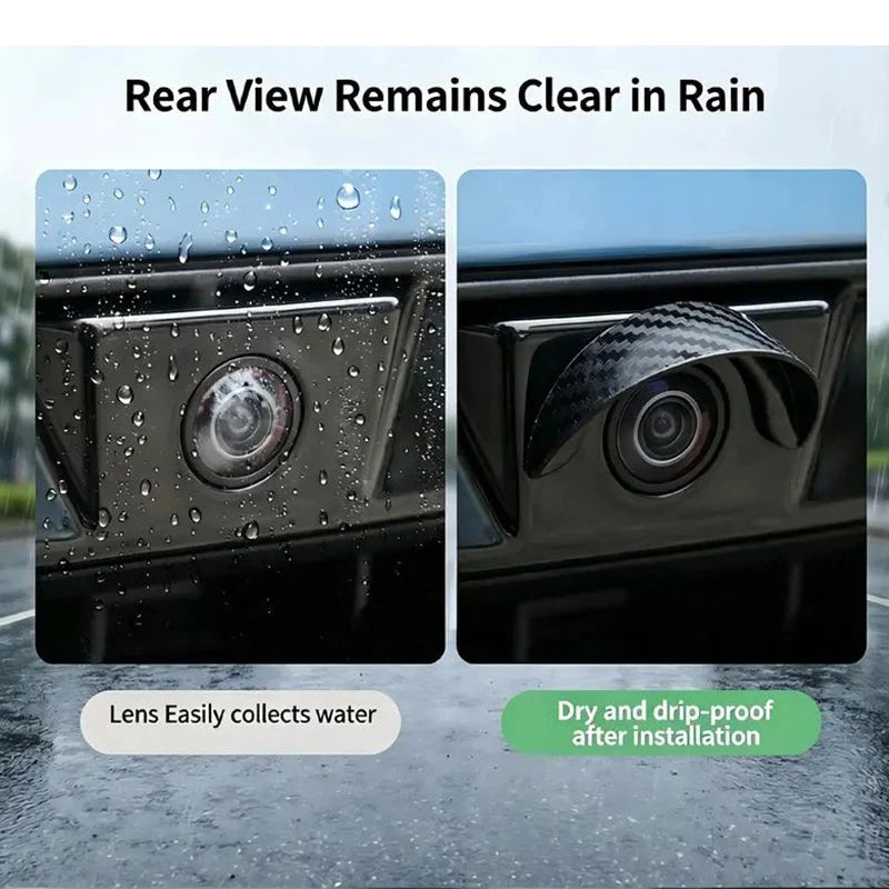 Backup Camera Rain Shield – Weatherproof & easy install