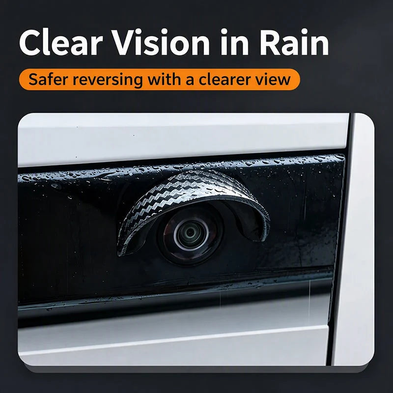Backup Camera Rain Shield – Weatherproof & easy install