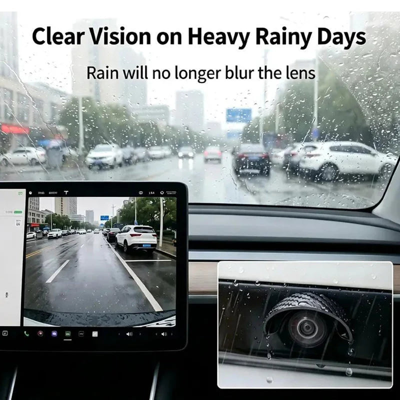 Backup Camera Rain Shield – Weatherproof & easy install
