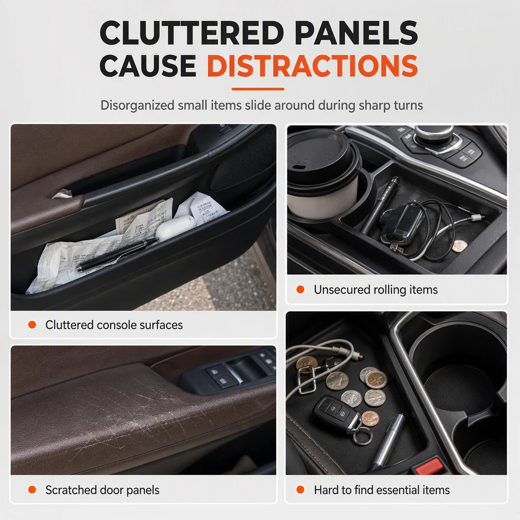 Foldable Car Door Cup Holder – Large diameter & clip-on