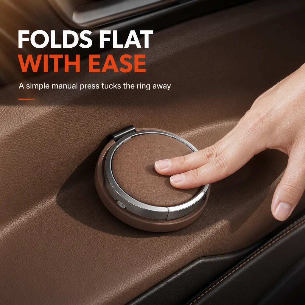 Foldable Car Door Cup Holder – Large diameter & clip-on