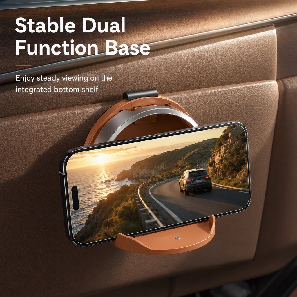 Foldable Car Door Cup Holder – Large diameter & clip-on