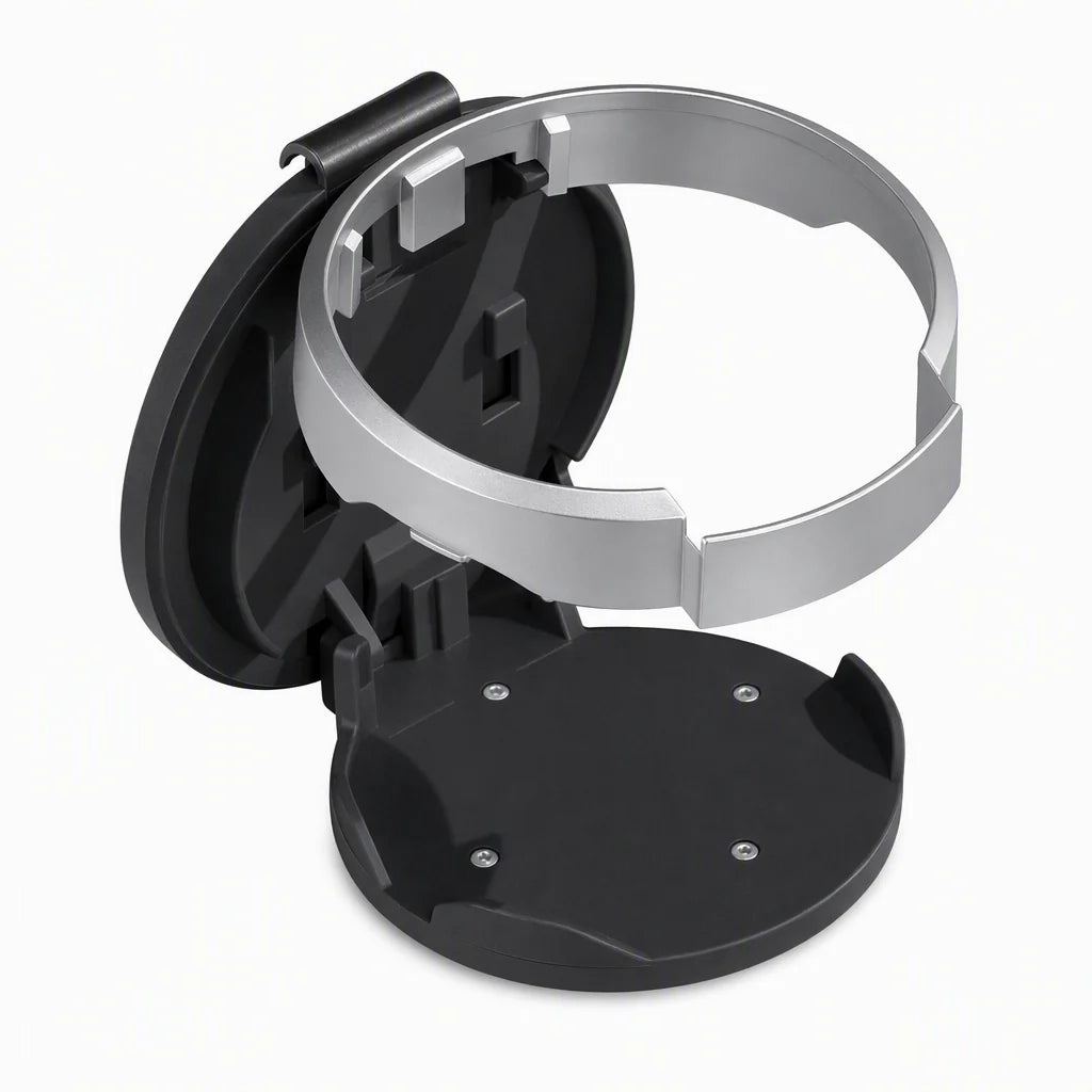 Foldable Car Door Cup Holder – Large diameter & clip-on