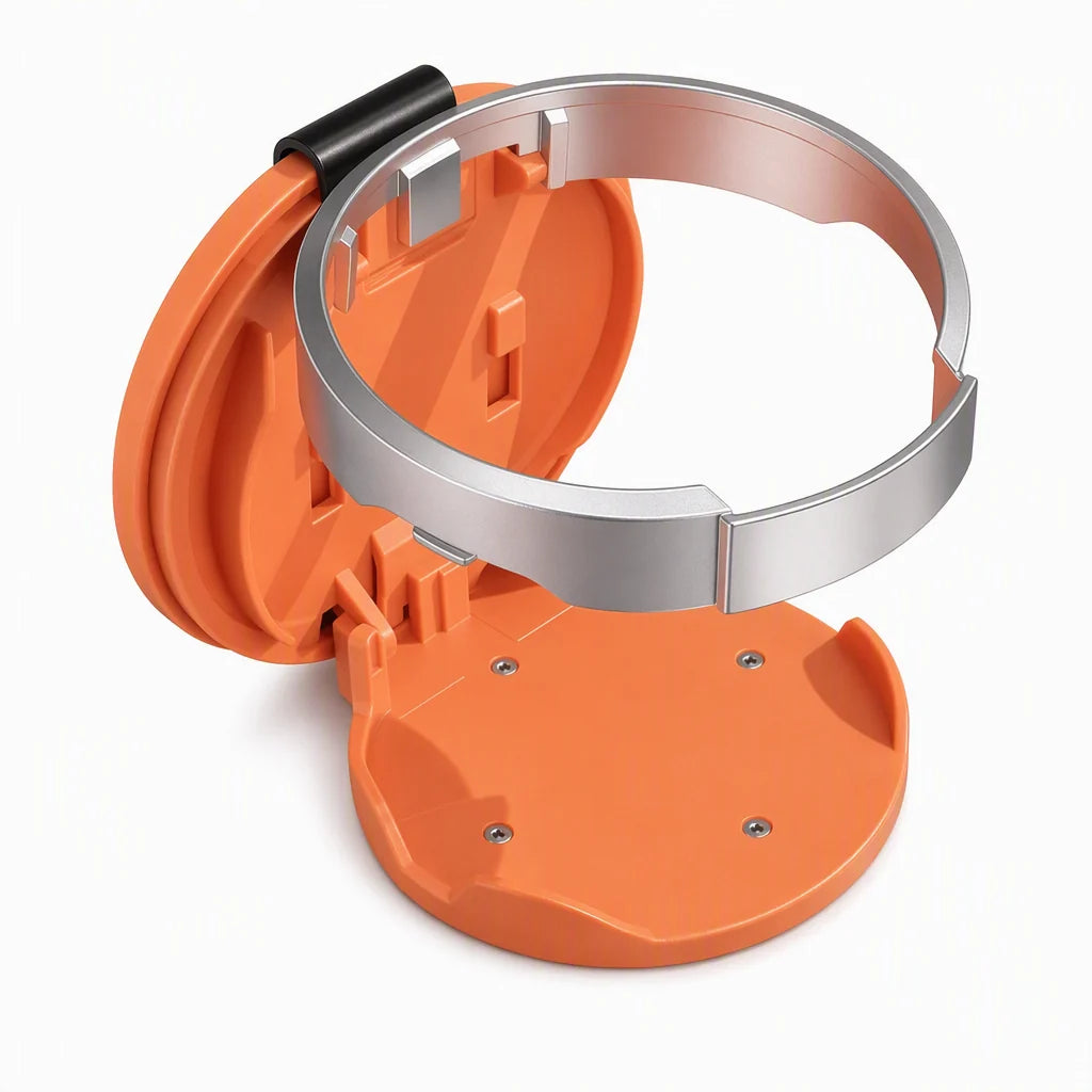Foldable Car Door Cup Holder – Large diameter & clip-on