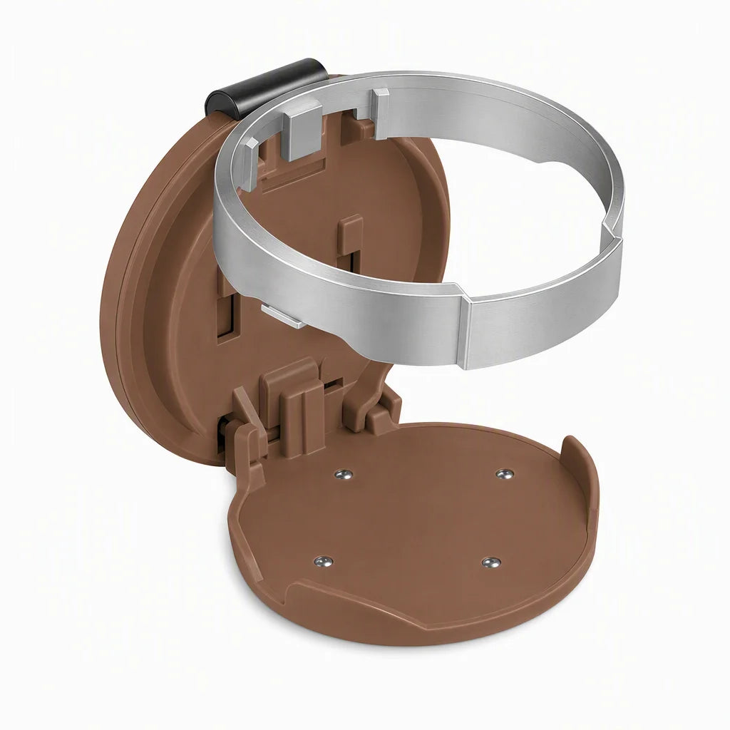Foldable Car Door Cup Holder – Large diameter & clip-on