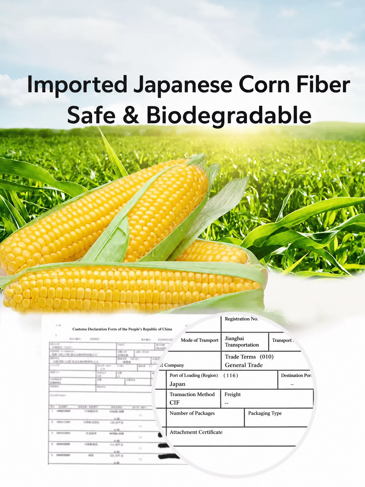 Corn fiber tea bags - disposable tea bags